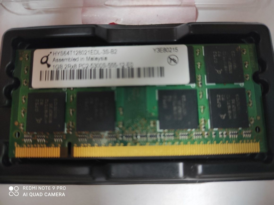 RAM DDR2 PC2-5300S 2x1GB