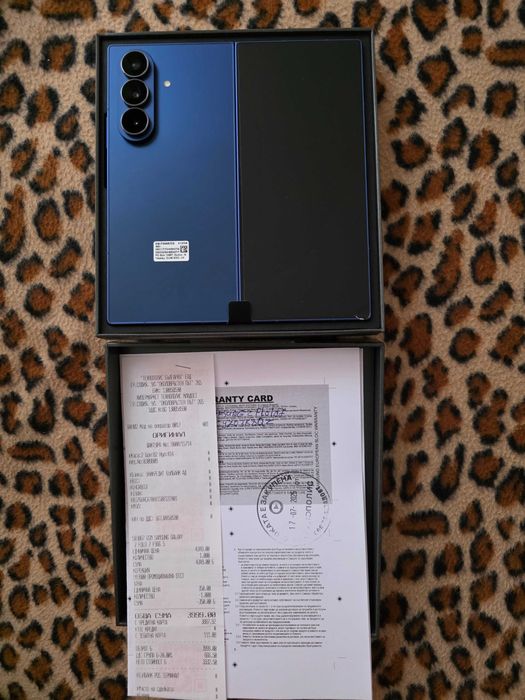 Samsung galaxy zfold 7, 512 GB, тъмносин.