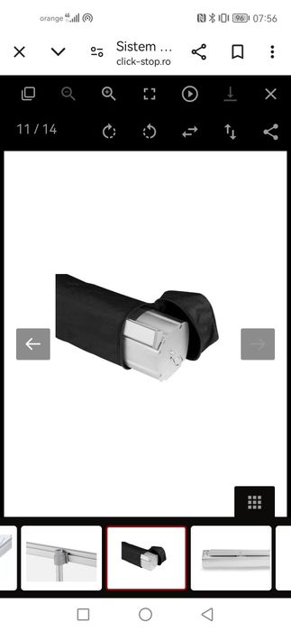 Roll Up tip banner reclama produs publicitate