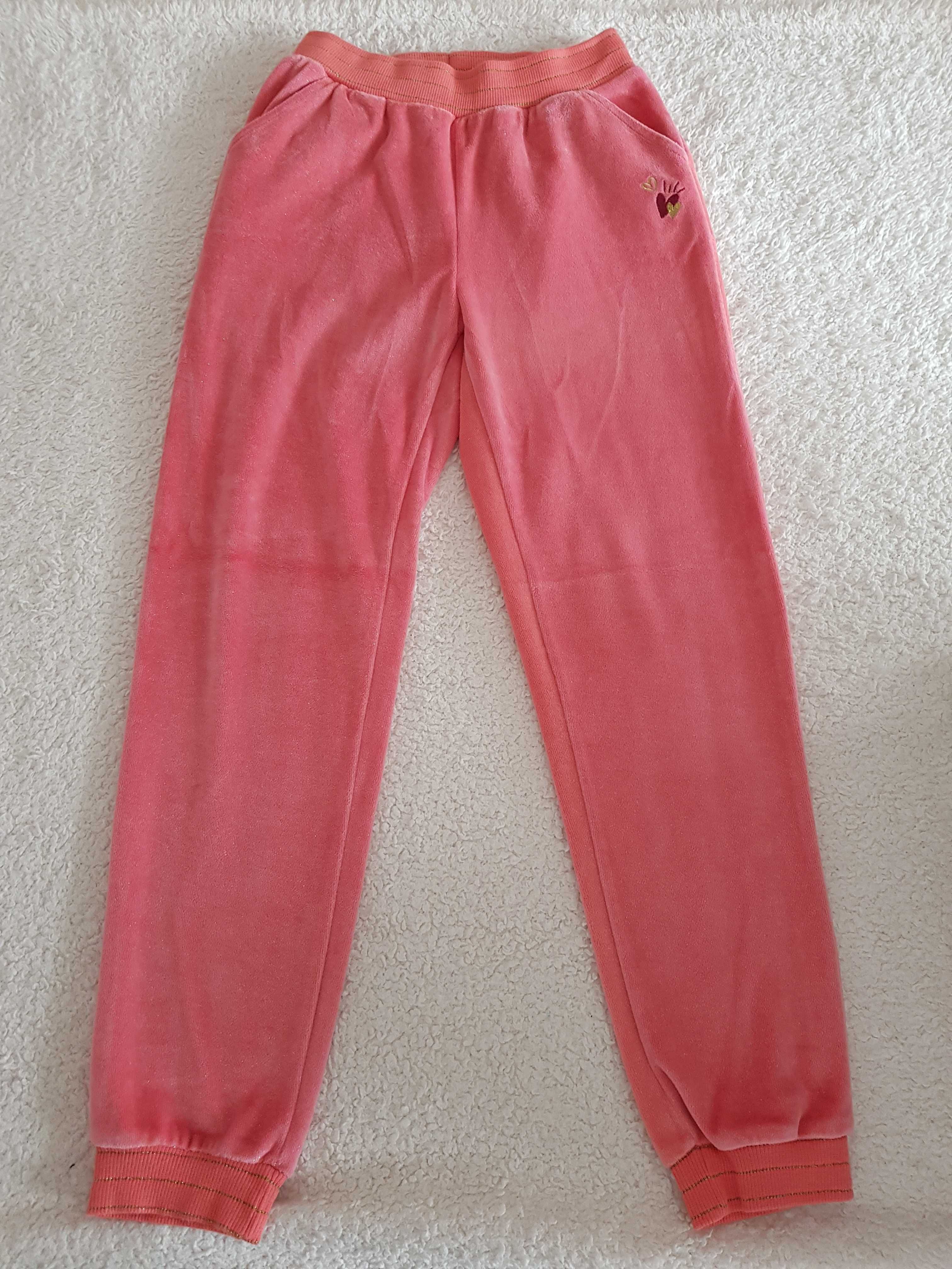 Pantalon NOU trening roz cu sclipici LC Waikiki 134/140