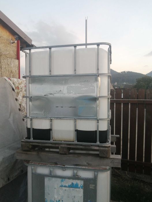 Rezervor IBC 1000 l (Bazin Curat)