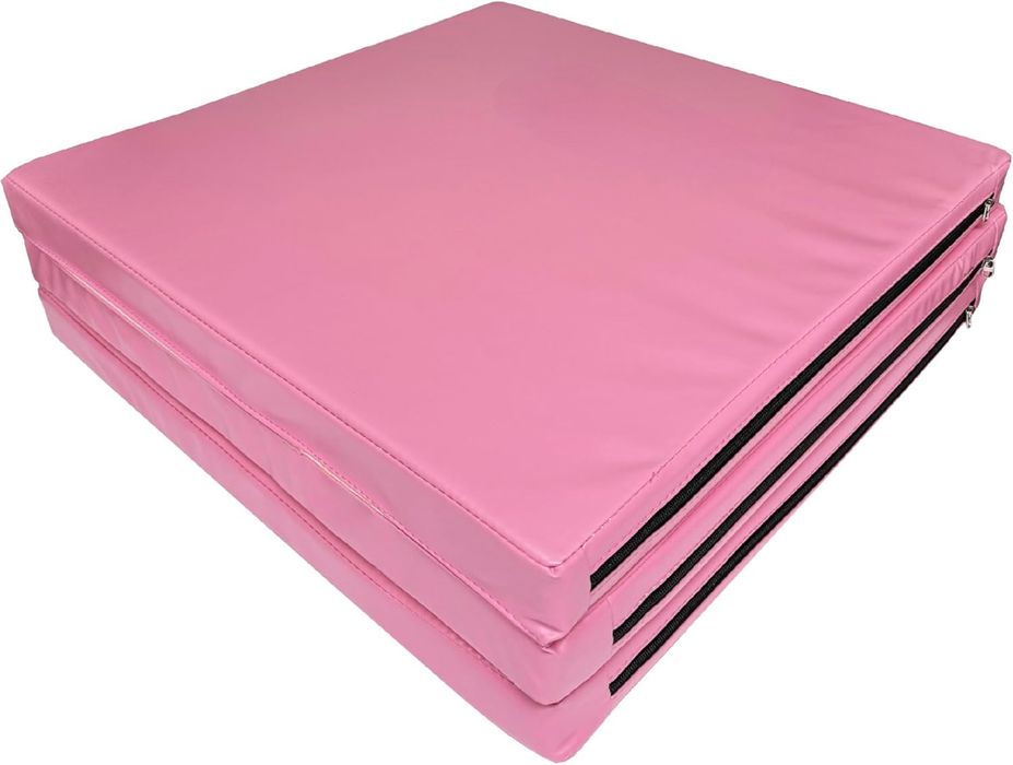 Saltea de gimnastica, pliabila in 3 parti, Zoco Body Fit®, Negru