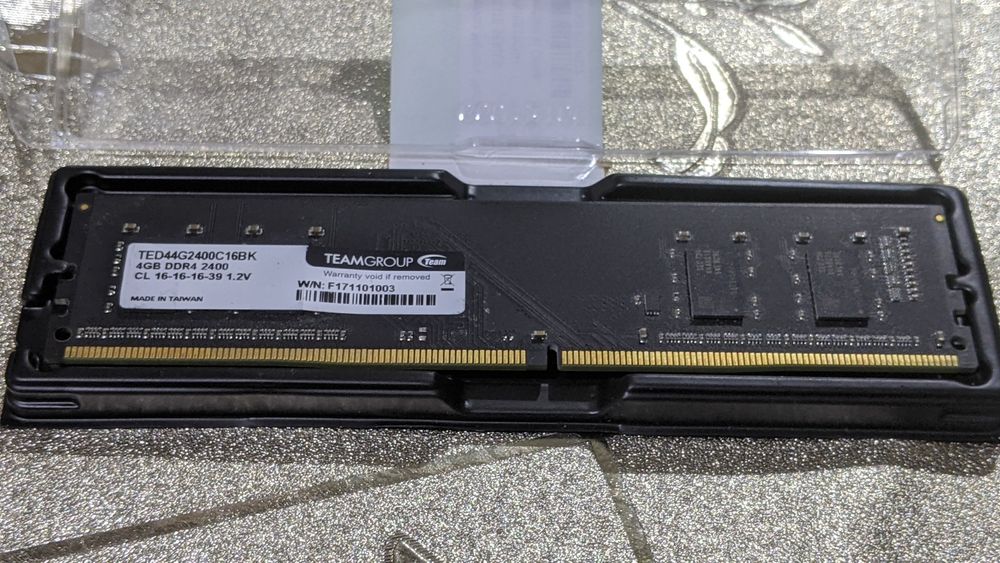 Оперативная память ddr4 4gb