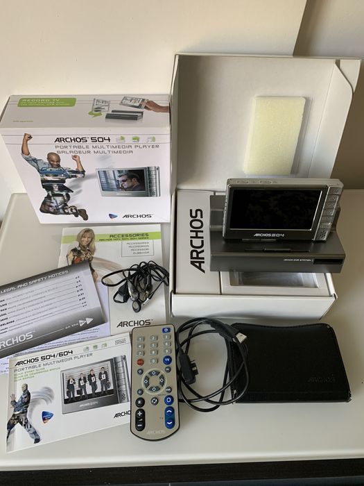 Archos 504 80 Gb Media Player portabil full box