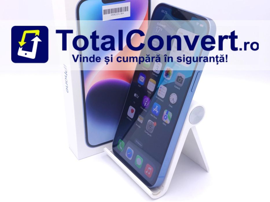 Apple iPhone 14 Plus 128GB Blue 6GB Single, Garantie 24 luni | #D88224