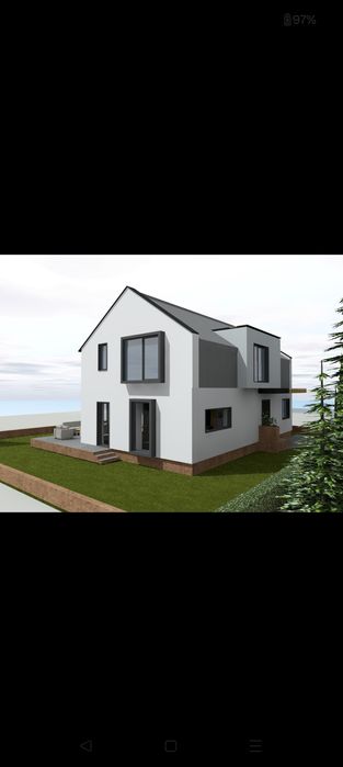 Teren 1000mp cu autorizație pt 2 case individuale