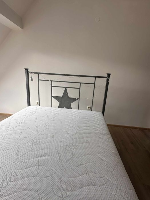 140х200 ковано желязо Легло+матрак(20см)+топ матрак