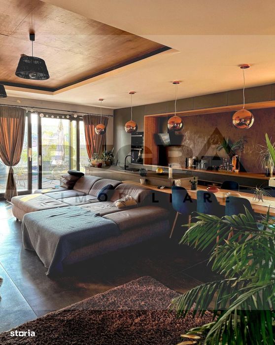 Penthouse ultrafinisat 120mp, 2 parcari, terasa 45mp, cartier Borhanci