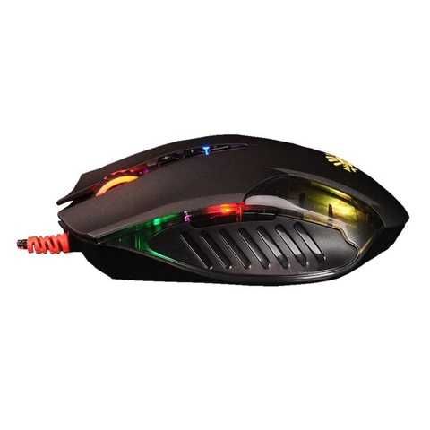 Игровая проводная мышь Bloody Q50. RGB подсветка Геймерская мышь.