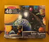 Puzzle mare cu Sistemul Solar
