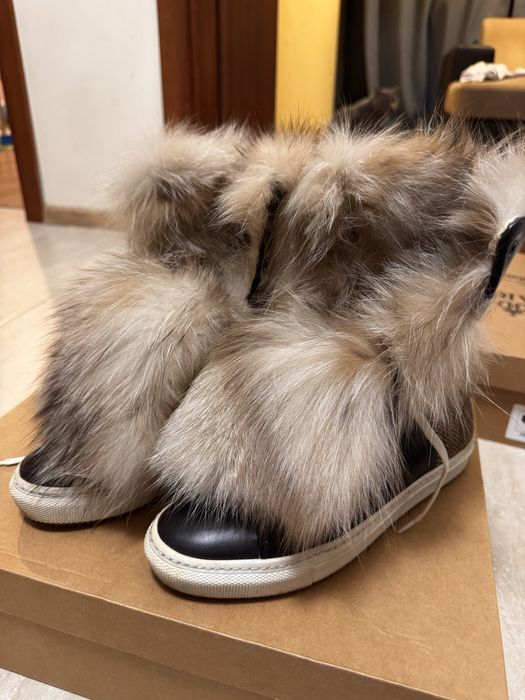 Daris emporio armani calvin klein jeans боти ботуши кец естествен пух