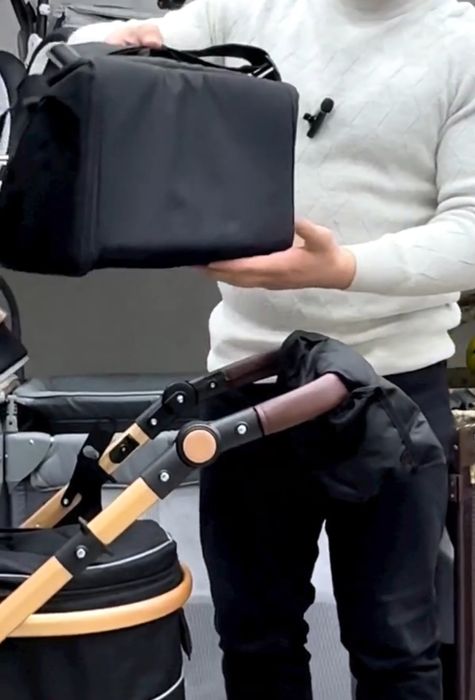 Очень качественная коляска 3 режима