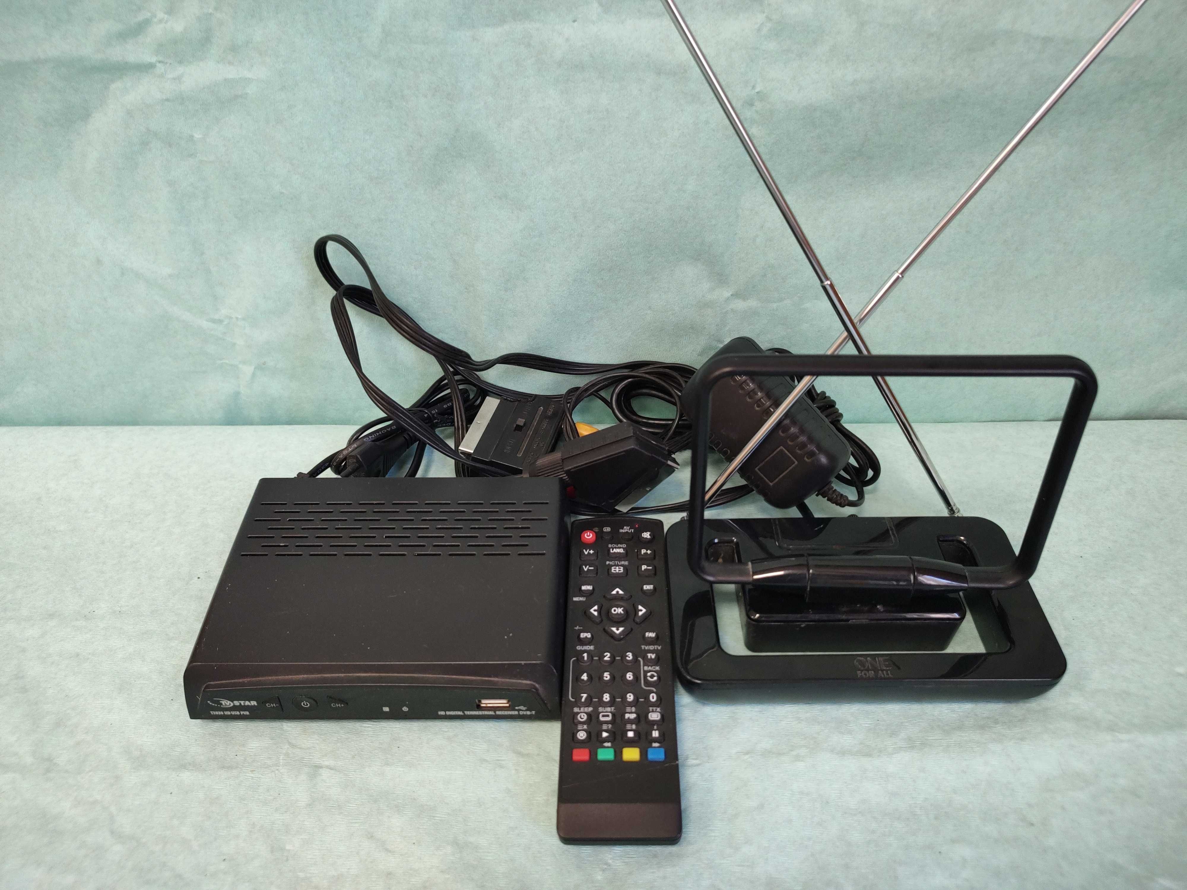 Приемник декодер и антена за ефирна цифрова телевизия TV-Star DVBTuner