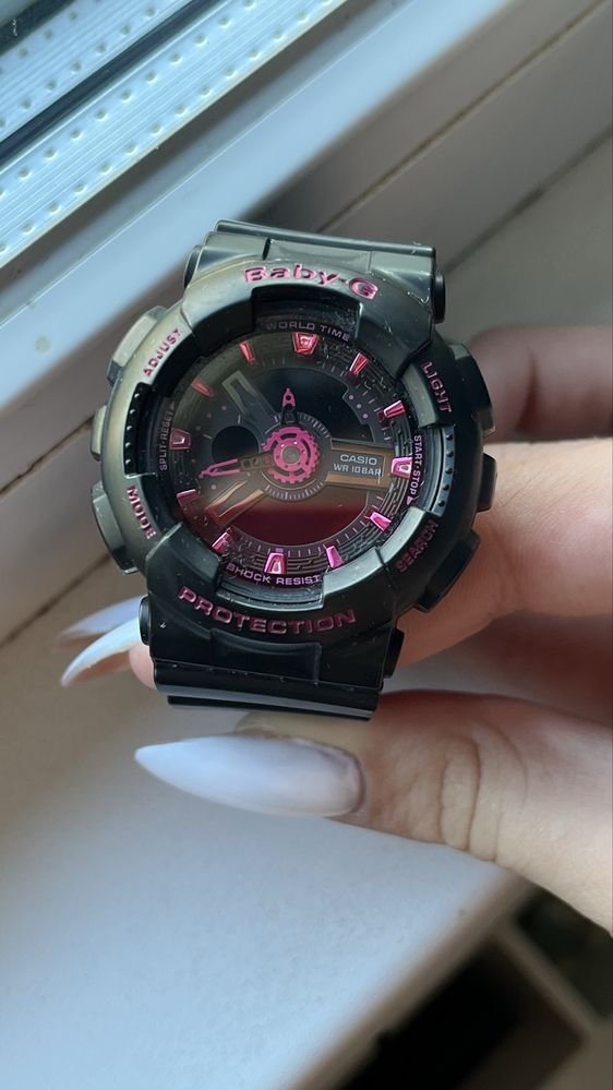 „Casio Baby-G BA-110 – черен/розов – като нов“
