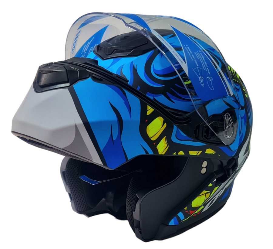 Нова каска -№245 X-ONE -Helmets- синя -А3785 -M/L/XL-,цена 110,90 лв