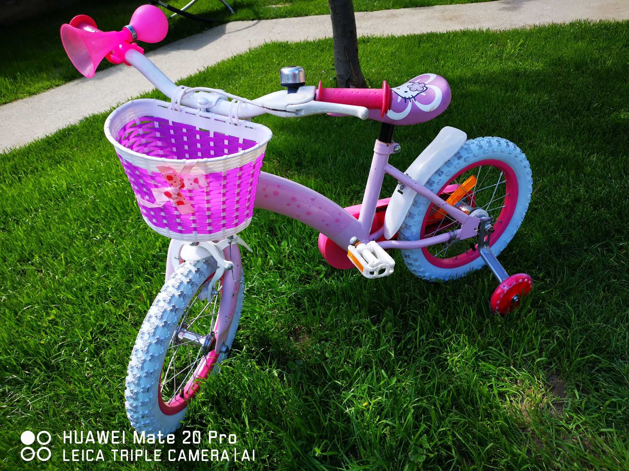 Bicicleta  14 inch hello kitty