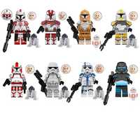 Set 8 Minifigurine tip Lego Star Wars Clone pack10