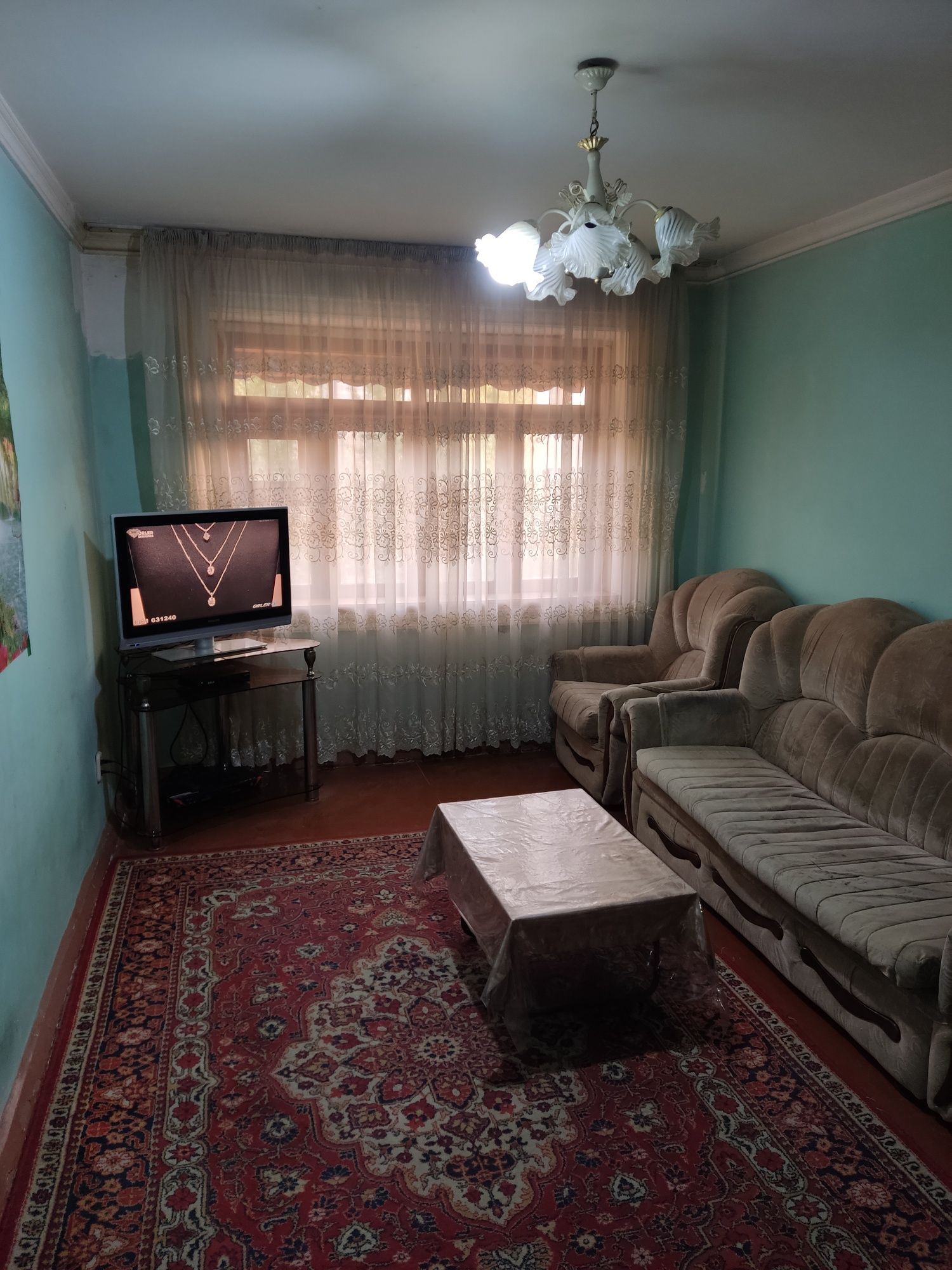 в Мархабо сдаётся своя 2_х комнатная квартира семейным,.