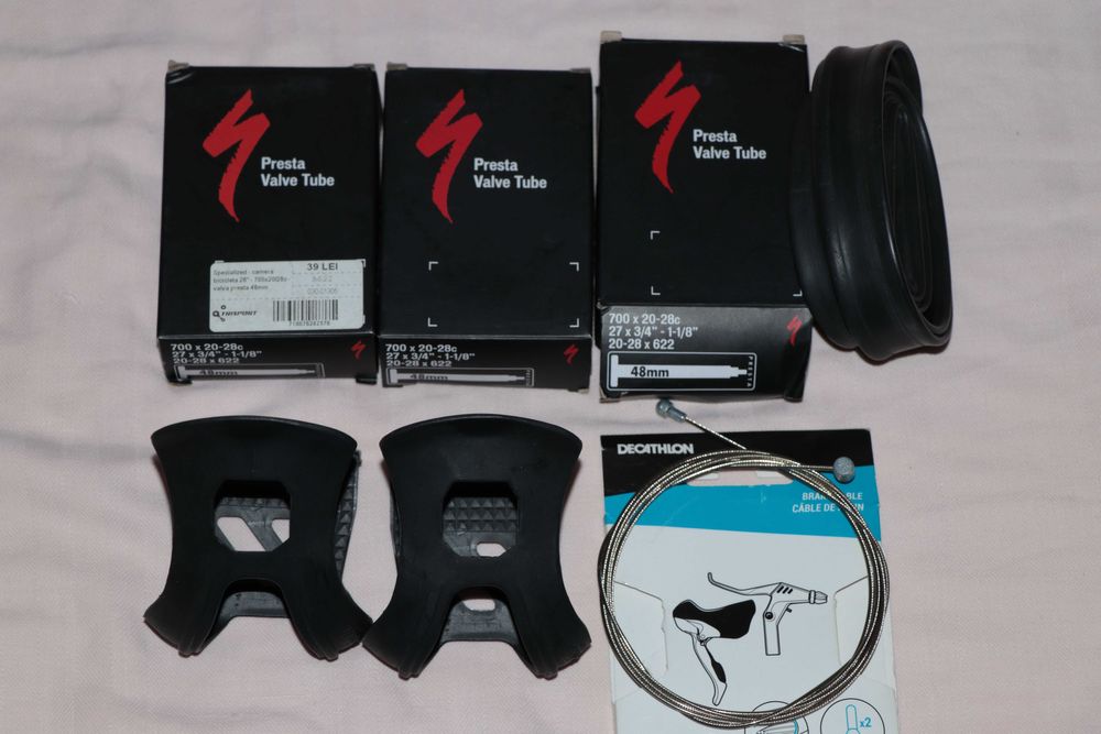 Anvelope cursiera Continental Grand P4S (3buc) + 4 ergopowere si alte