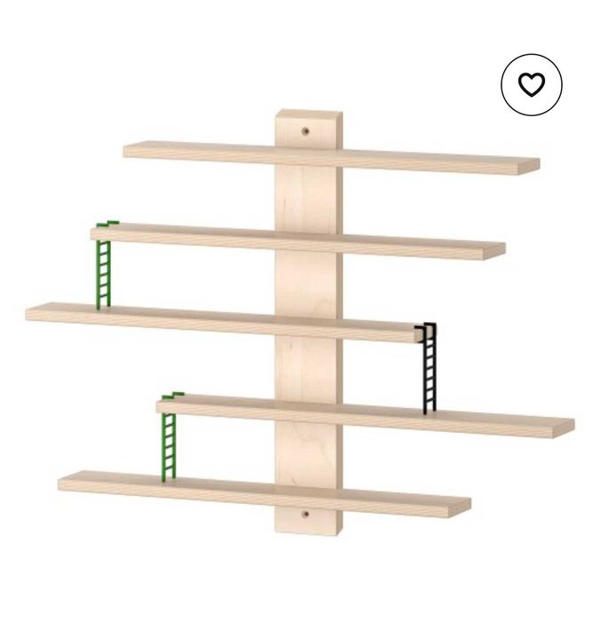 Стенен рафт Lustig Ikea