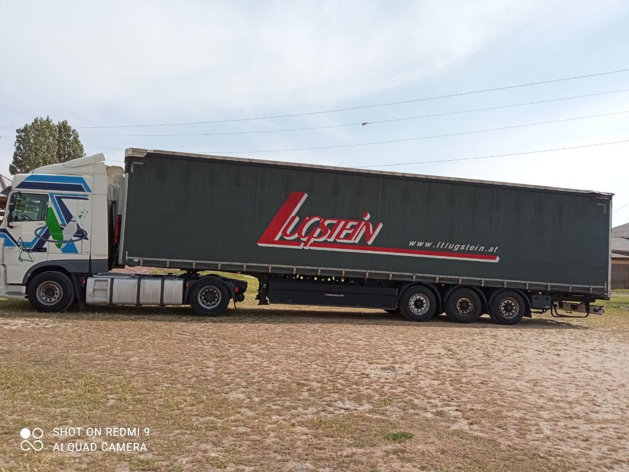 DAF XF EURO 6 + SCHWARZMÜLLER  прицеп cотилади