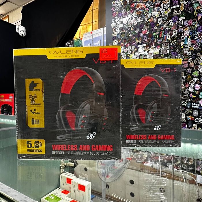 Игровые наушники новые для компьютера ноутбука