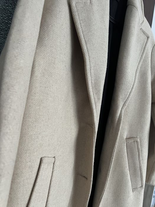 Palton oversized din lana