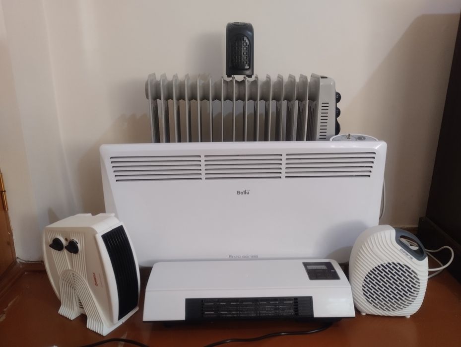 Масляный и конвекционные обогревателы