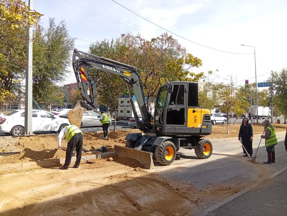 Услуги экскаватора Шымкент