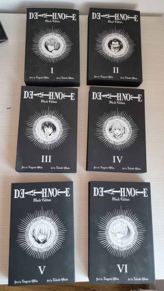 Manga Death Note | Black Edition | toată seria.