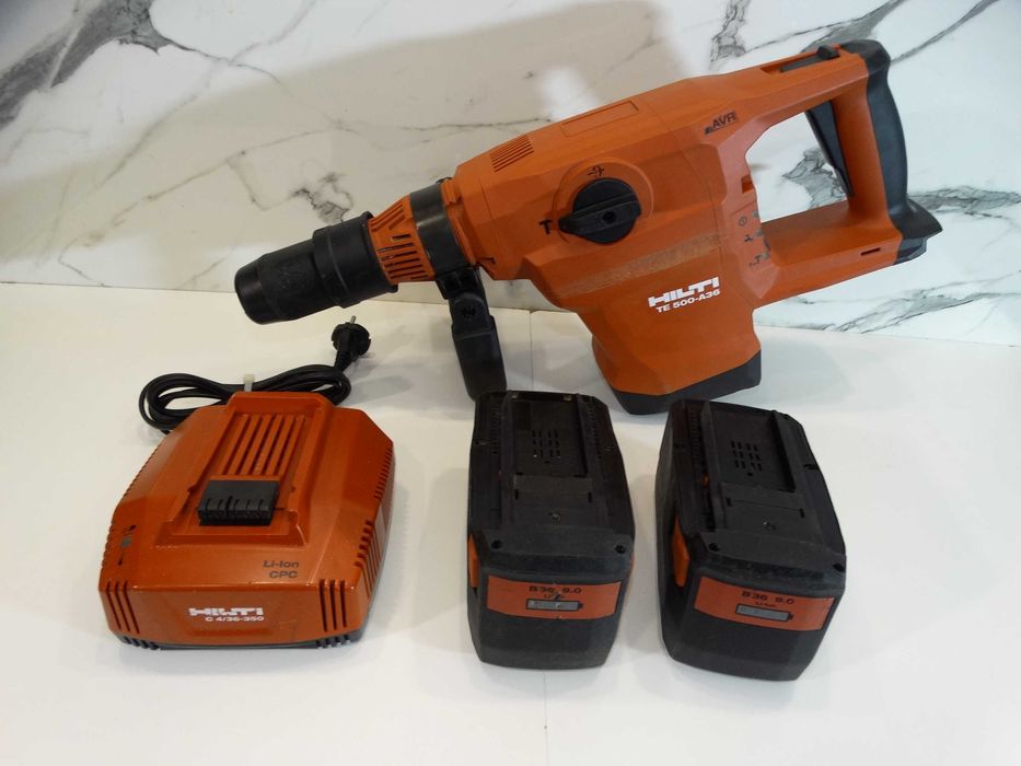 Hilti TE 500 A36 - Акумулаторен къртач - 7.8 J