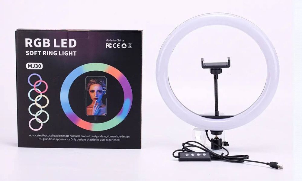 Rgb Lampa kalsevoy Кольцевая лампа светодиодная штатив