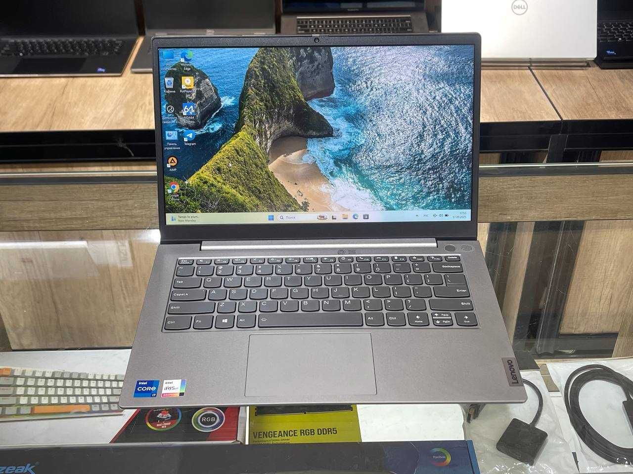 Lenovo Thinkbook 14 G2 Core i7-1165G7 ram 16 ssd 256 сенсорный