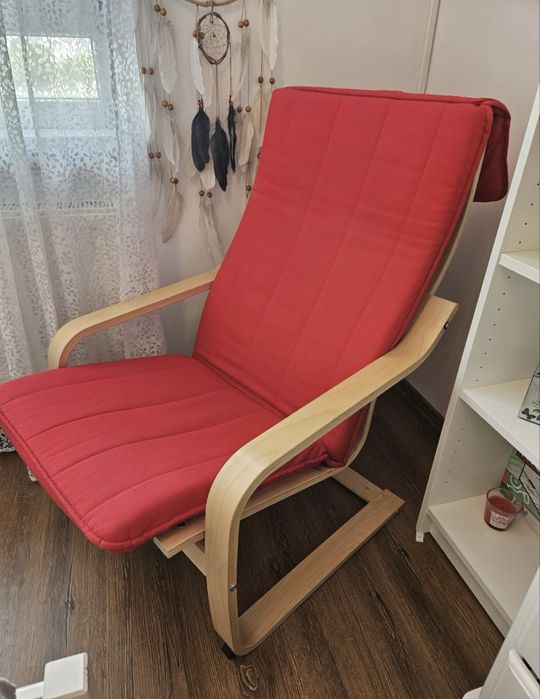Fotoliu Relax Rosu