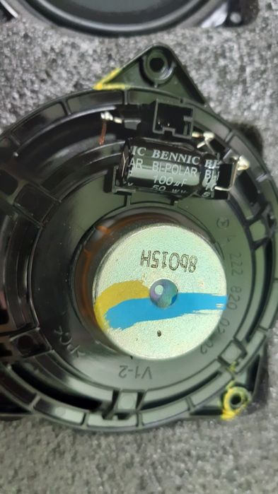 Boxe auto Noi originale MERCEDES 4 bucăți față și spate plus Twittere