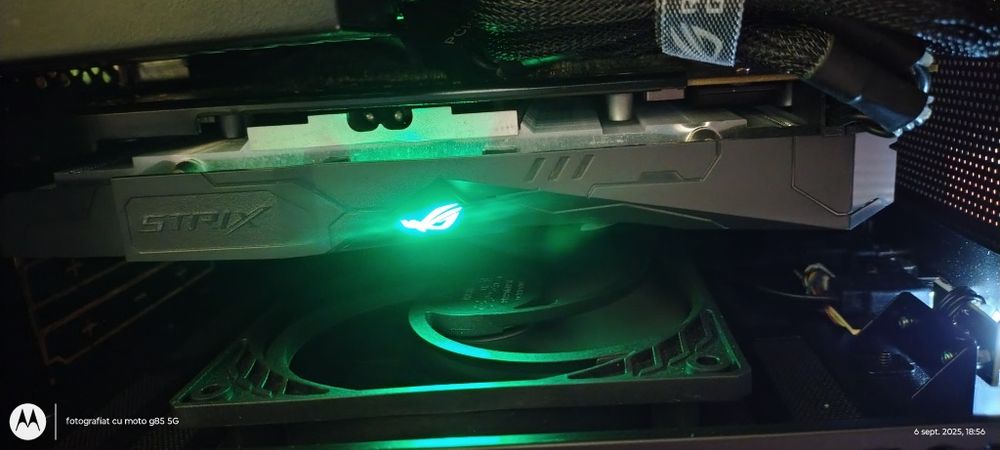 Placa video Asus Rog Amd rx570 4gb
