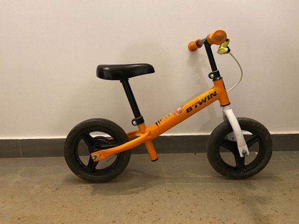 Bicicletă copii fără pedale - BTWIN RunRide 500 10'' - portocaliu