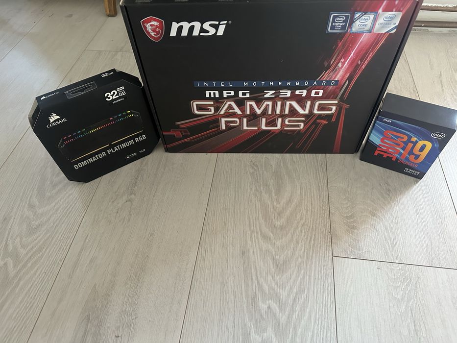 I9 9900k 3.60GHz +placa de baza msi mpg z390