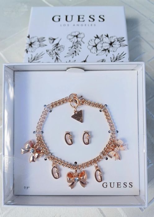 Guess нови, оригиналсни бижута с подаръчна кутийка