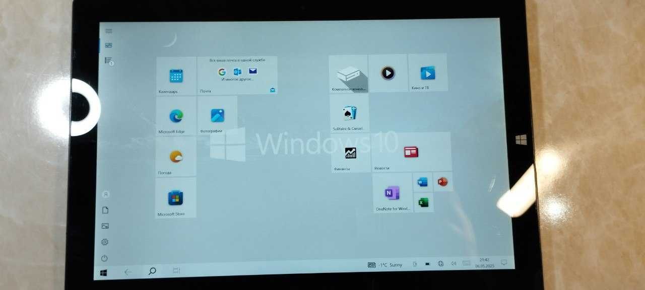 Планшет Teclast Tbook 10, Windows 10+Android - два в одном, с чехлом.