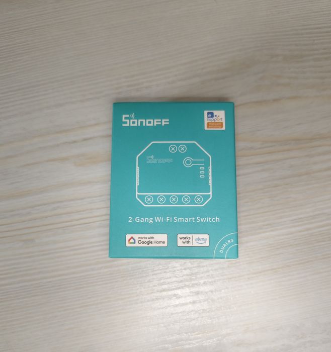 Umniy  Wi-Fi  kommutator dvux  releyny  sonoff  / DUALR3