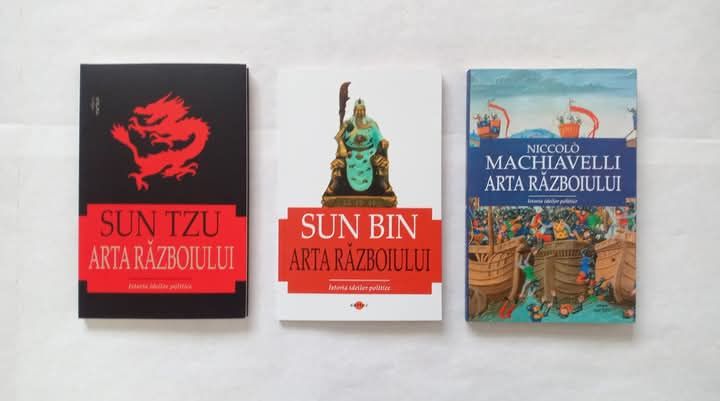 Sun Tzu / Sun Bin / Machiavelli - Arta Războiului - 3 cărți