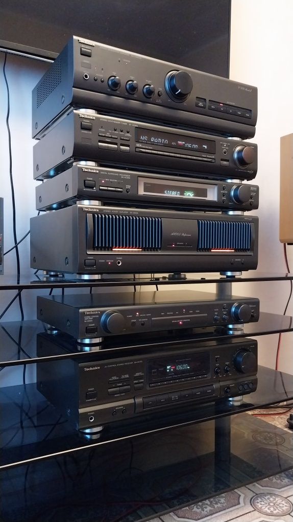 Technics Hi-Fi компоненты усилитель ЦАП FM тюнер