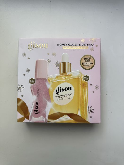 Gisou Honey Gloss & Go Duo набор по уходу за волосами для женщин