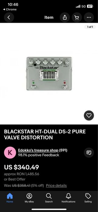 Pedale Efecte Chitara Electrica