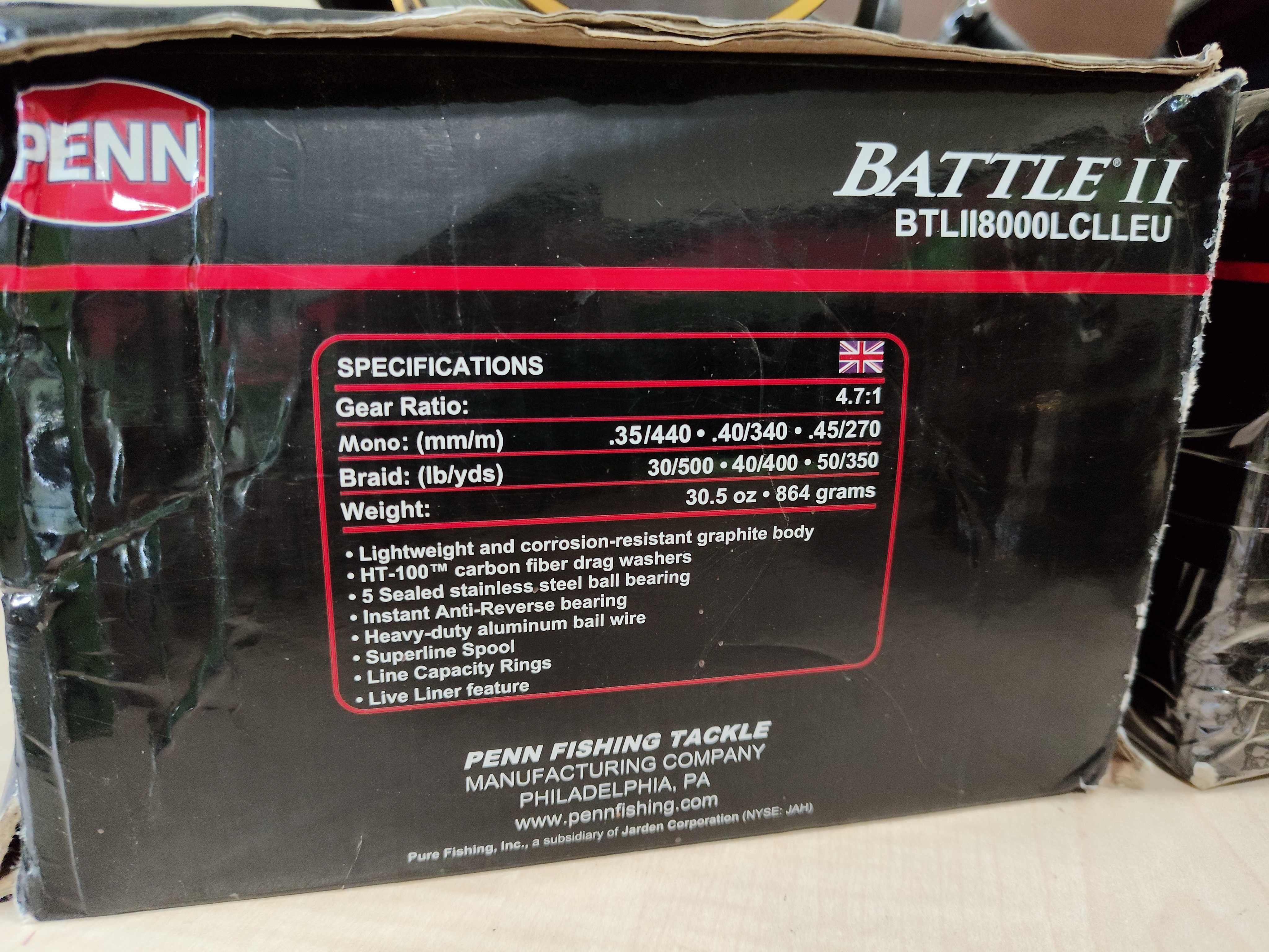 Сет Макари penn battle ll 8000