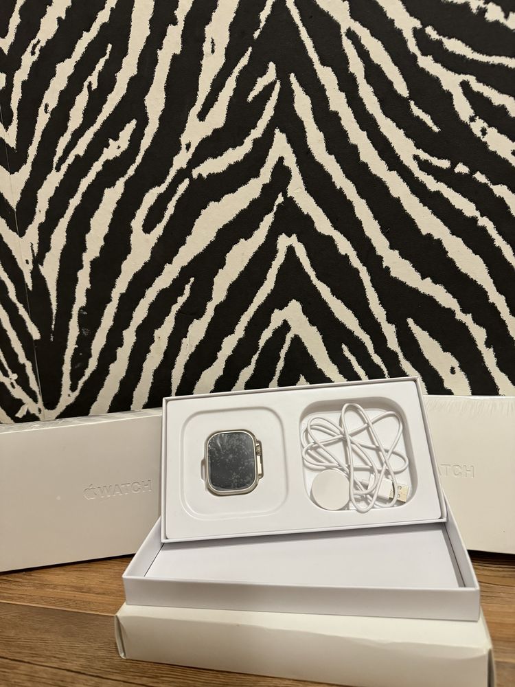 Airpods Max, смарт часы Apple watch S8 ultra 49 mm titanium,