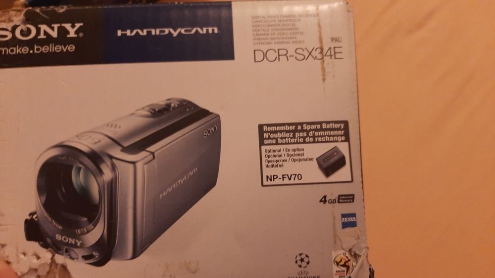 sony handycam dcr sx34e