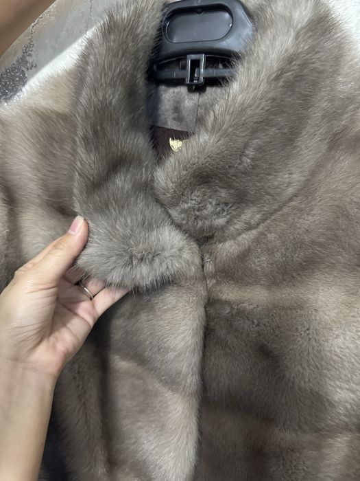 шуба норковая, носила только 1 сезон