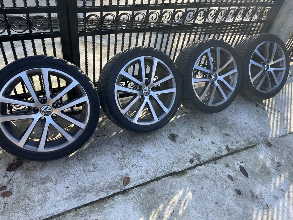 Vand jante originale VW, 5x112, r18